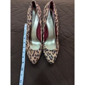 Christian Siriano for Payless leopard print high heels size 9M NWOB
